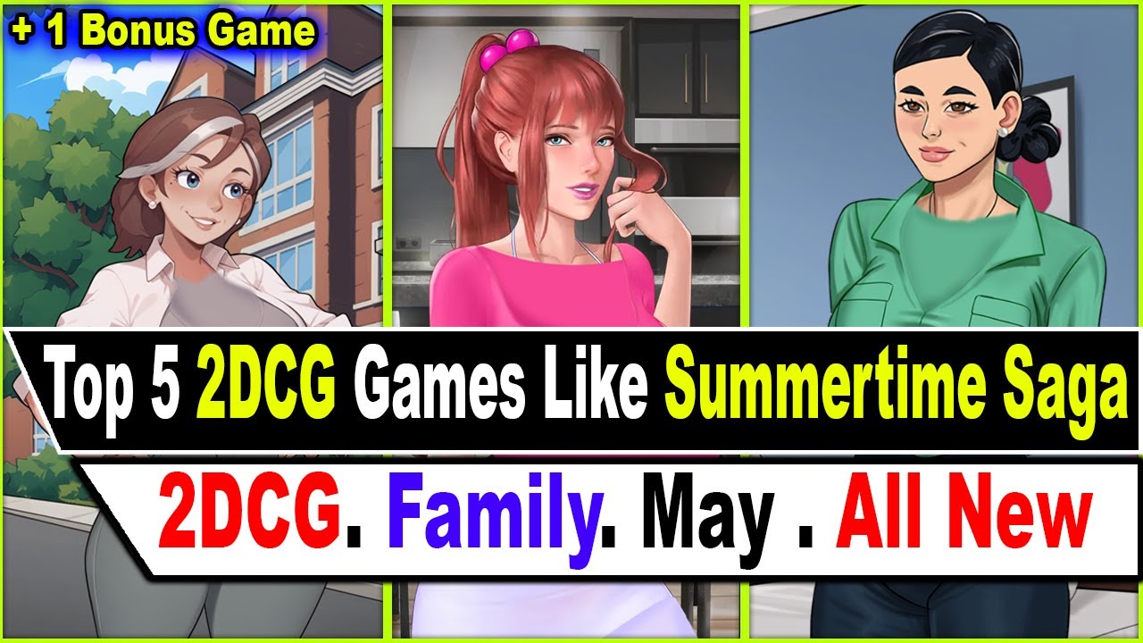 Top 5 2DCG Family Games Like Summertime Saga [May, 2025]