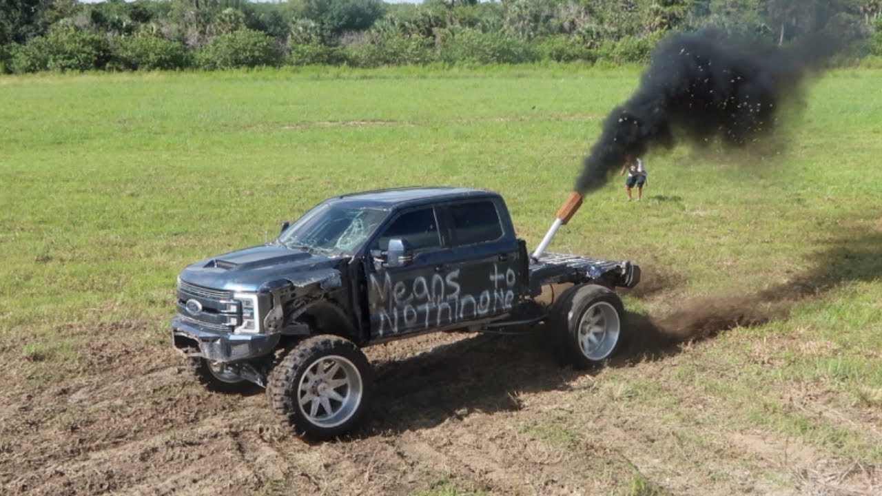 Whistlin Diesel's Destroyed F350?!