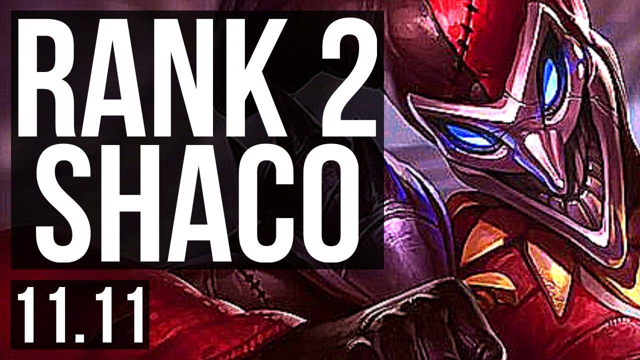 SHACO vs ZAC (JUNGLE) | Rank 2 Shaco, 9/1/10 | NA Challenger | v11.11
