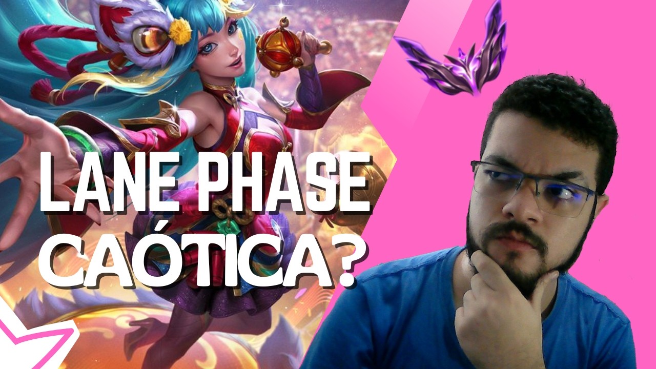 COMO VOLTAR DE UMA LANE PHASE CAÓTICA! 🧐☝️ | GAMEPLAY DE SERAPHINE ADC NO MESTRE ✨