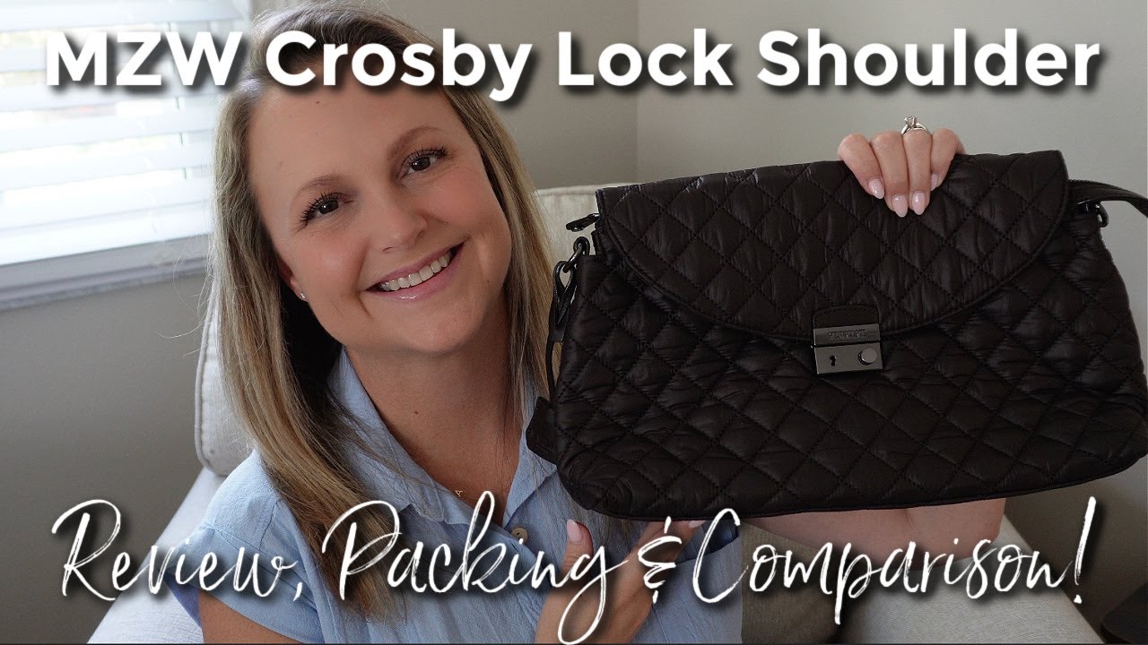 MZ WALLACE | Сумка через плечо Crosby Lock! Обзор, упаковка и сравнение | GatorMOM