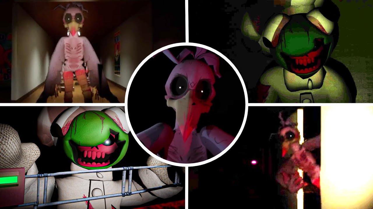 Garten of Banban: Reincarnated - All Jumpscare & Creepy Scenes