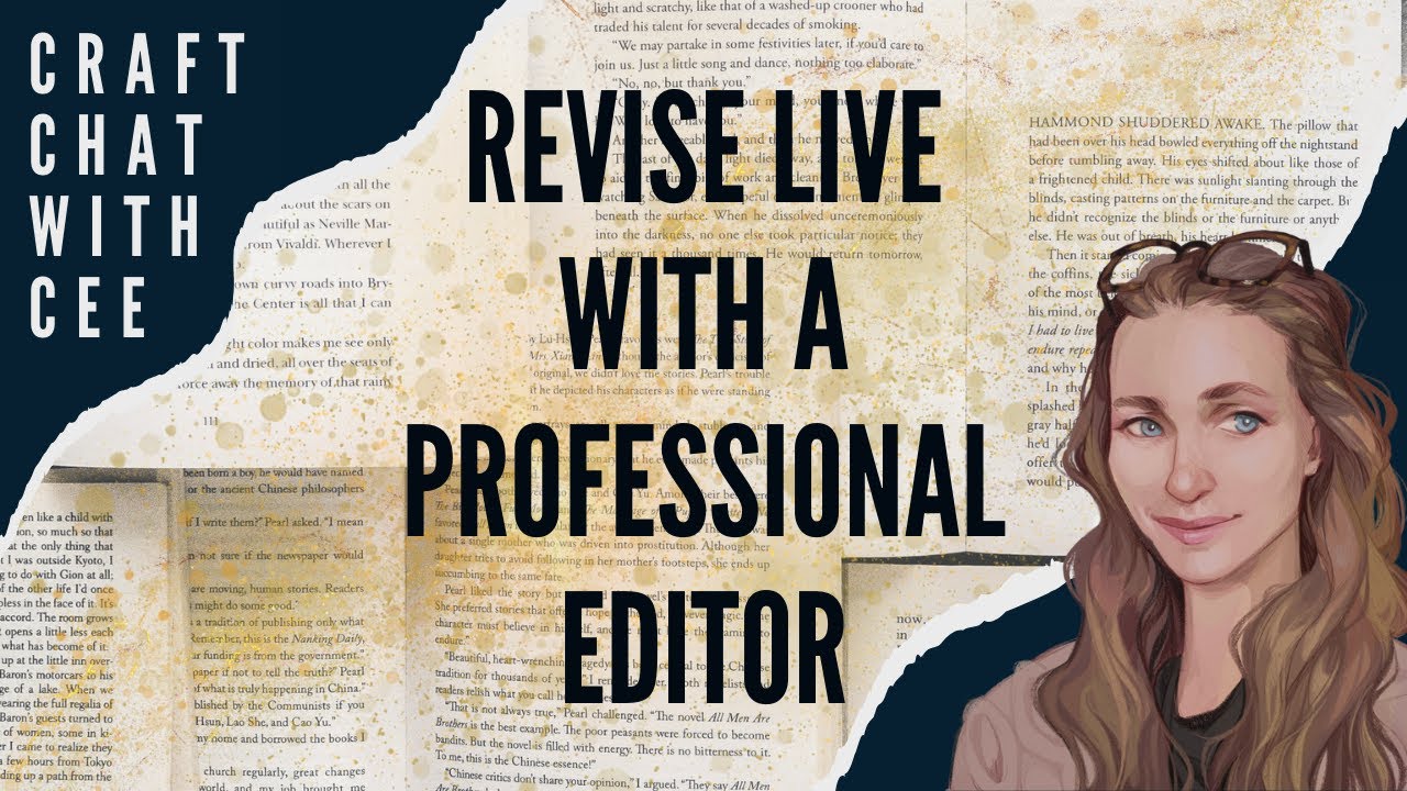 Watch a pro editor line edit in real-time!📝