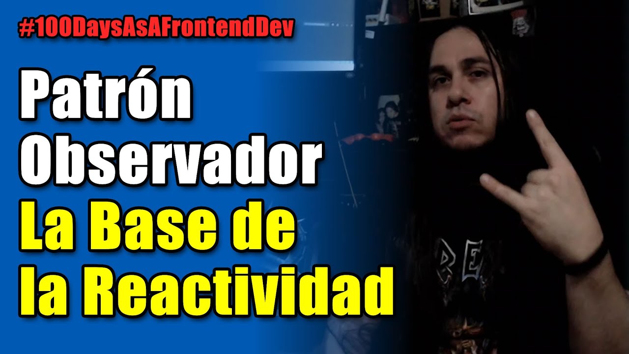 Patrón de Diseño Observador 👀 | La BASE del Paradigma de Programación Reactivo