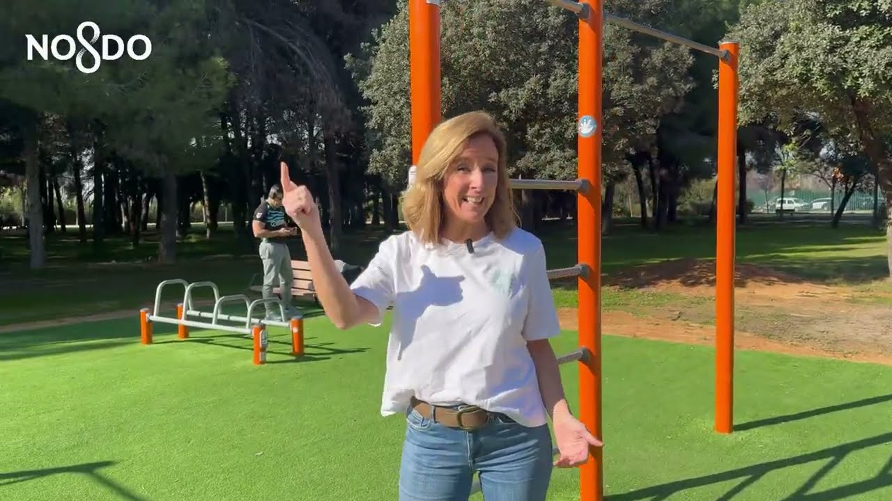 Nueva zona de calistenia en el Parque Infanta Elena, en el Distrito Este-Alcosa-Torreblanca