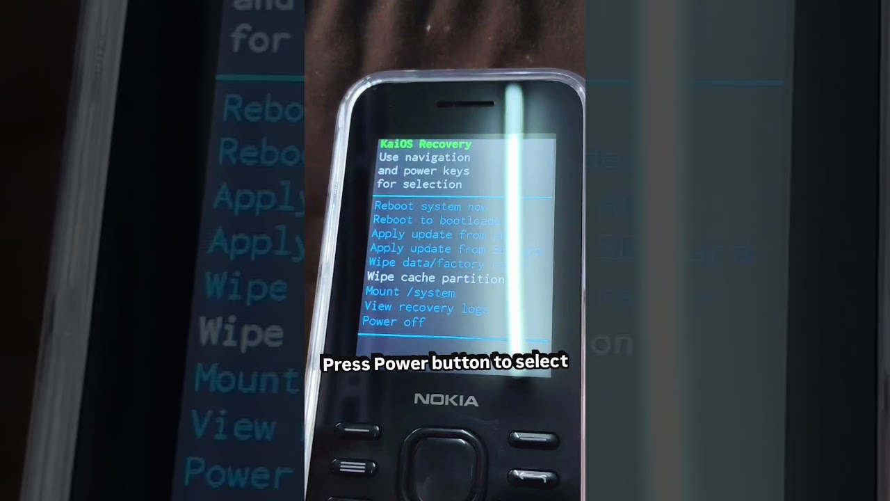Clear cache Nokia 6300 4G and make It faster #Nokia #Nokia63004G #KaiOS