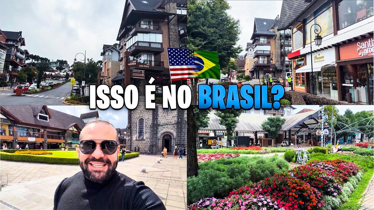 GRAMADO-RS: A cidade brasileira que não deve nada aos Estados Unidos! ✨