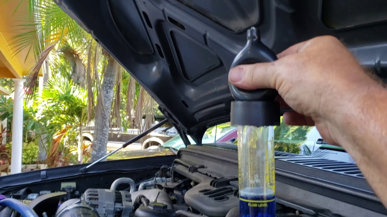 Block test on coolant system 2006 f250 6.0l diesel
