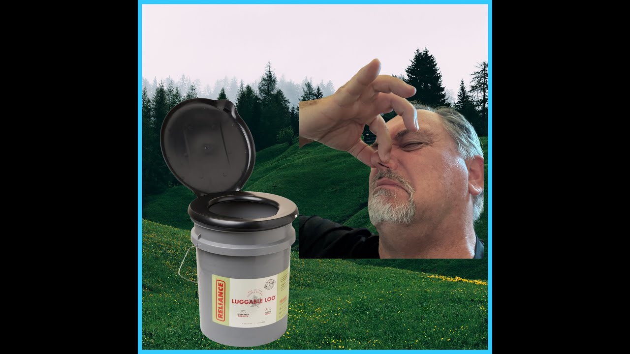 You Poop in Your Tent?!! Honest Review  of the Luggable Loo and Double Doodie