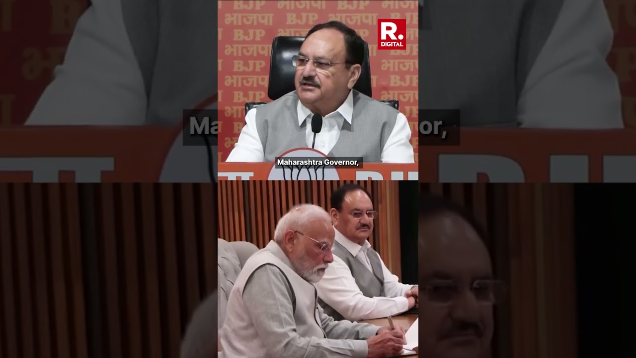 BJP Announces Maharashtra Governor CP Radhakrishnan As NDA VP Candidate Pick