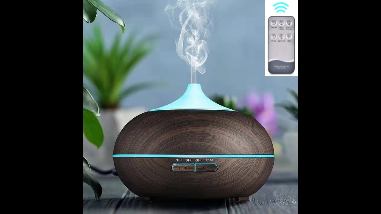 Aroma Dif&uuml;z&ouml;r Gece Işığı 7 Led Nemlendirici Kumandalı Buhar Makinesi İlk &ccedil;alıştırma Kurulum Videosu