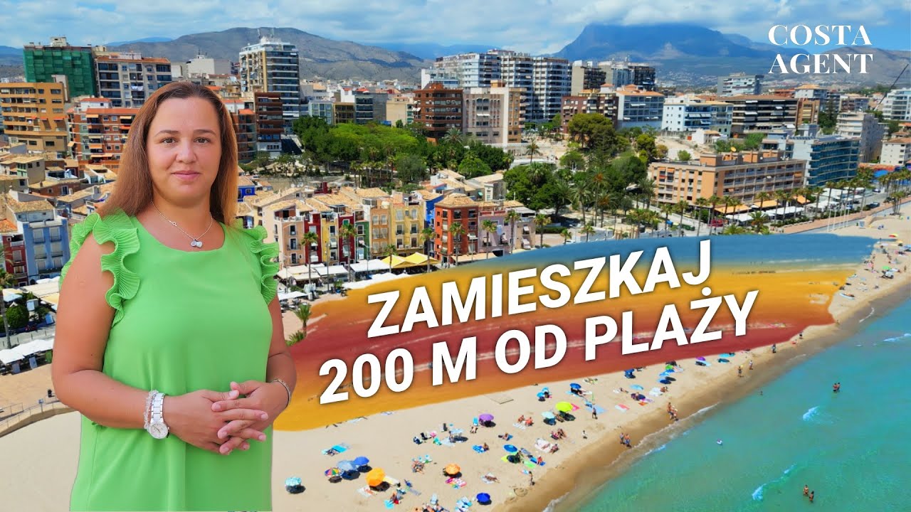 Apartamenty blisko plaży w Villajoyosa idealne na wynajem l Hiszpania