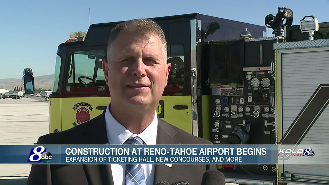 Multi-year construction project begins at Reno Tahoe airport