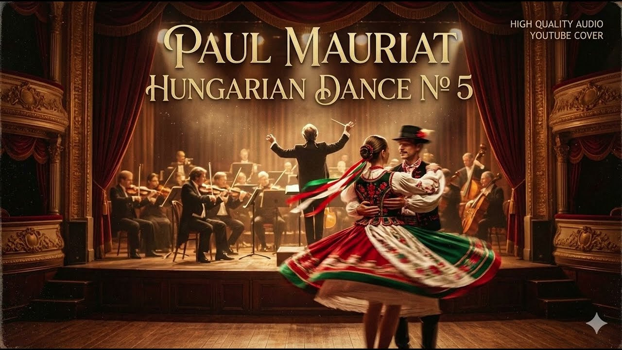 ❤♫ Paul Mauriat Orchestra - Hungarian Dance No. 5｜布拉姆斯《匈牙利舞曲第五號》#paulmauriat #Brahms #classicalmusic
