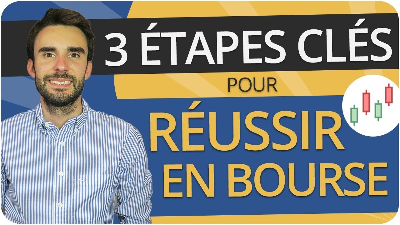 Les 3 ÉTAPES CLÉS pour RÉUSSIR en BOURSE