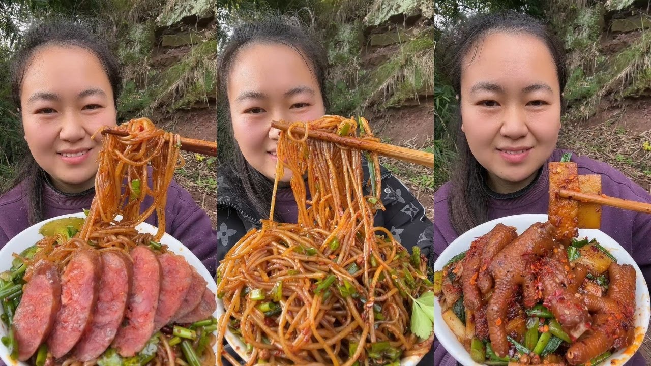 🔥 Trying Insanely Spicy Chinese Home Cooking! ASMR MUKBANG EATING