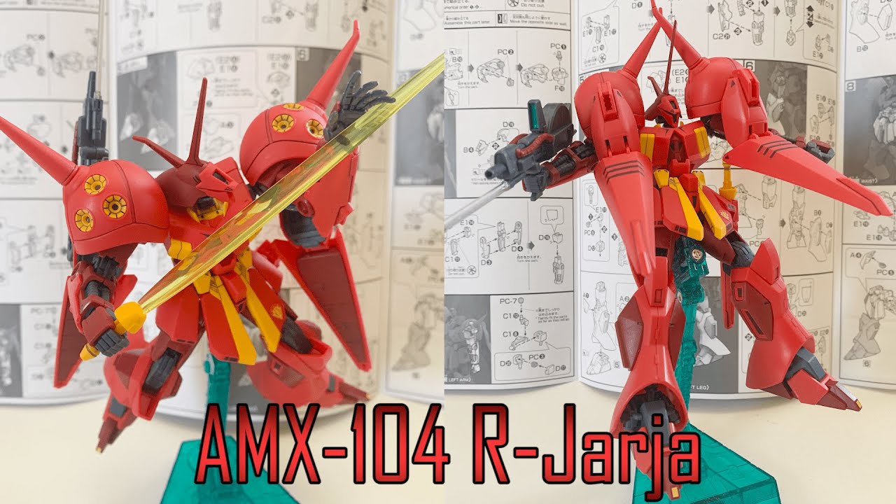 Великолепный дизайн, НО... Обзор HGUC 1/144 R-Jarja | Р-Джарья