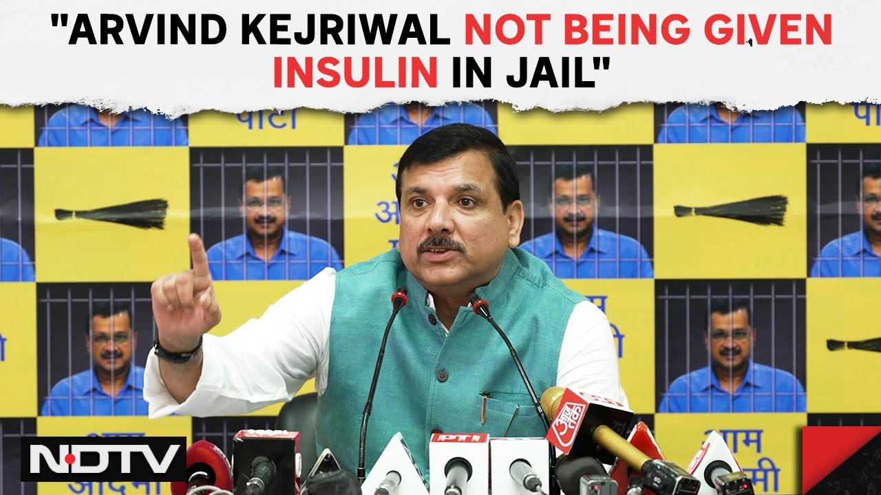 Kejriwal Arrest Update | Sanjay Singh: “Diabetic Arvind Kejriwal Not Being Given Insulin In Jail”