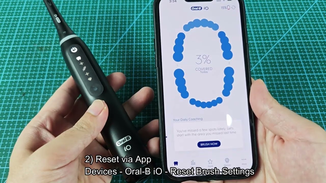 Reset Oral-B iO Toothbrush: 3 Methods