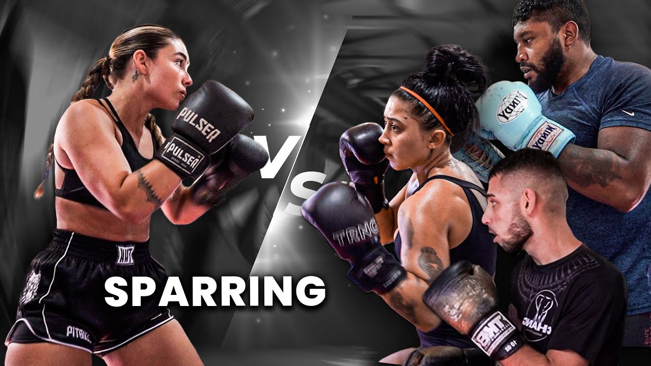 BATENDO E APANHANDO NO SPARRING DE MUAY THAI | maria vieira