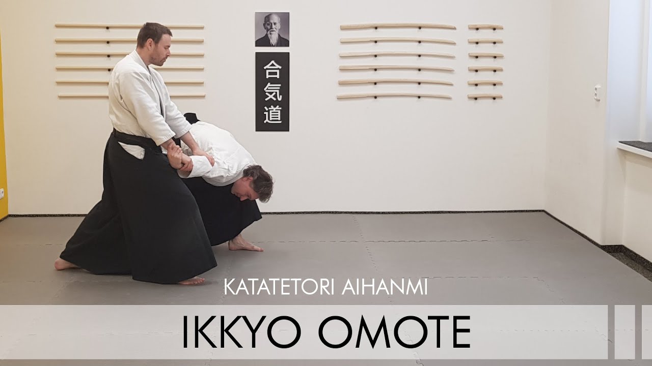 KATATETORI AIHANMI - IKKYO OMOTE (AIKIDO)