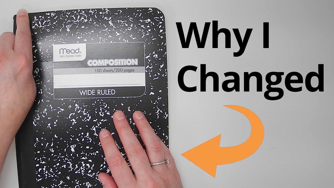 How & Why I'm Using Composition Notebooks | ShannonMedisky.com