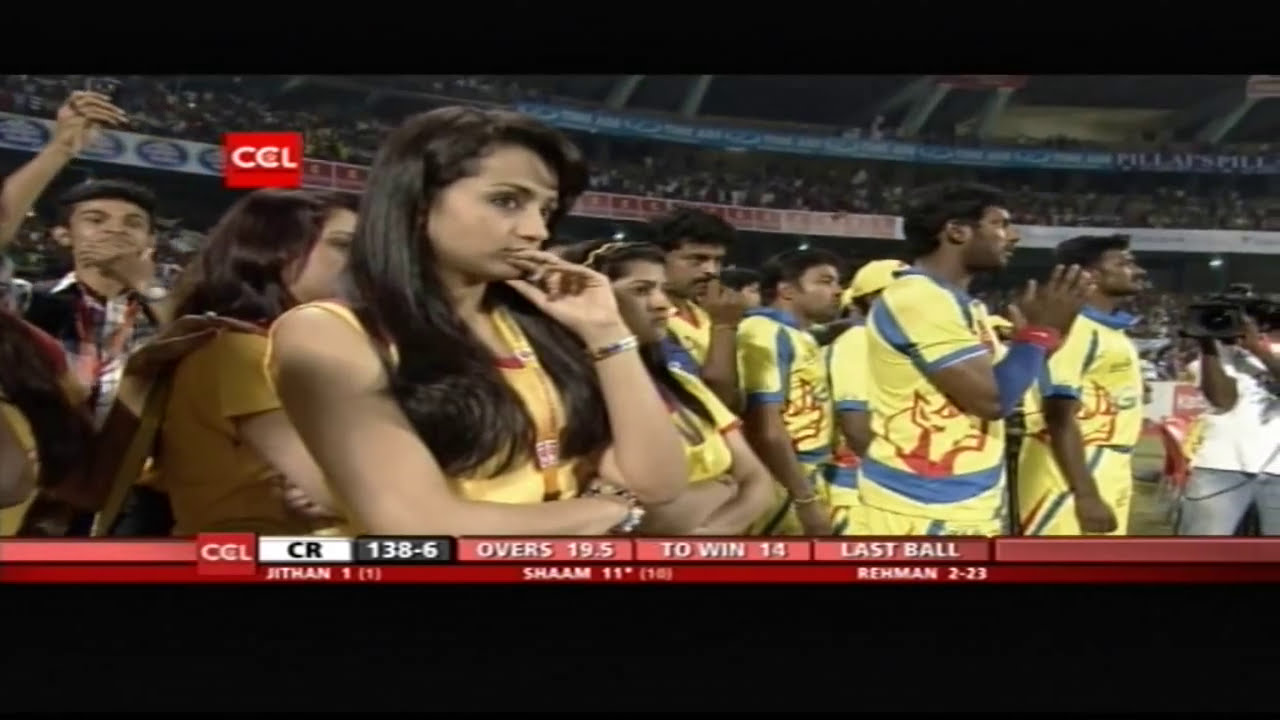 CCL4 Kerala Strikers Vs Chennai Rhinos Full Match in Kochi