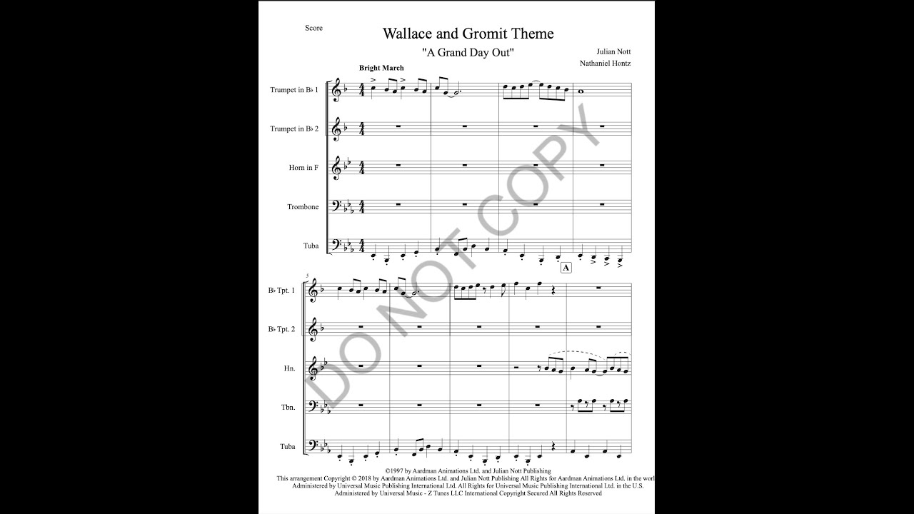 Wallace and Gromit Theme (