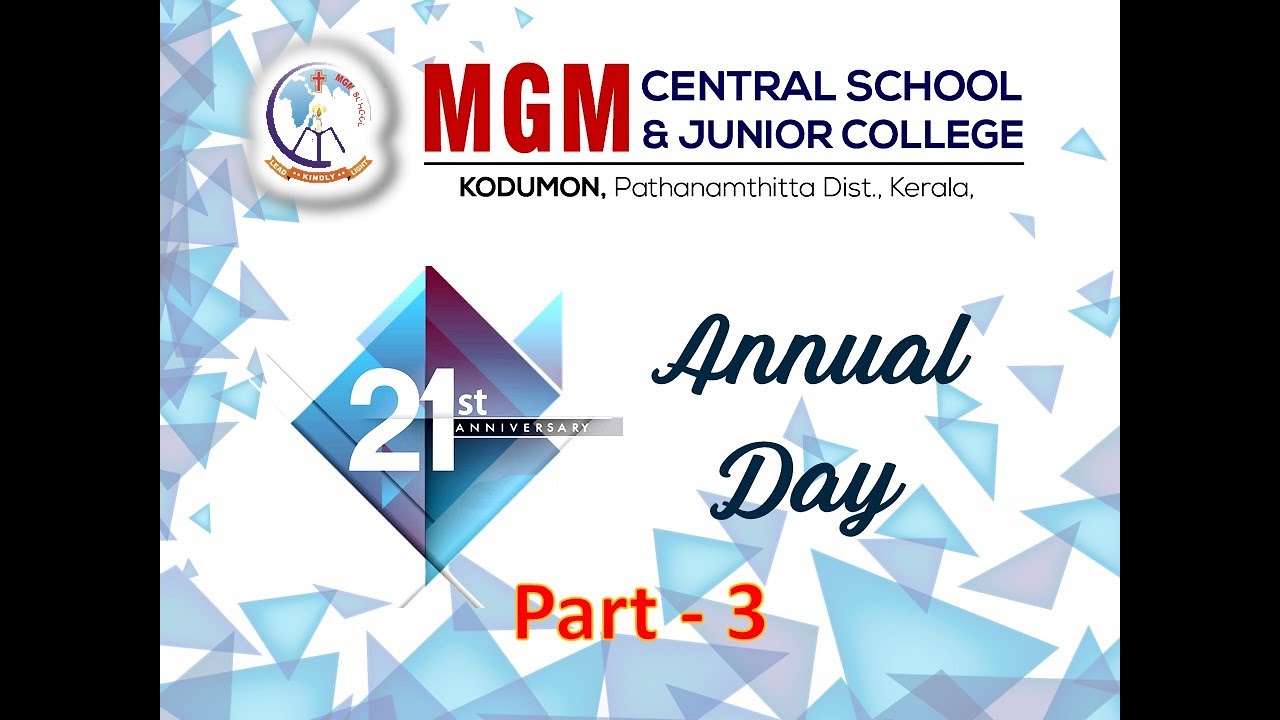 MGMCS 21st Annual Day 2023-2024 - Part 3