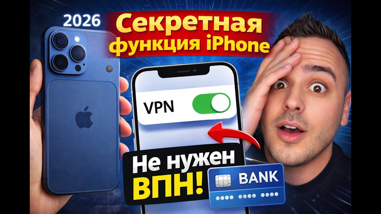 Эта функция iPhone решает проблему VPN за 10 секунд