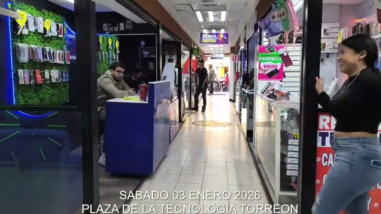 PLAZA DE LA TECNOLOGIA TORREON SABADO 03 ENERO 2026