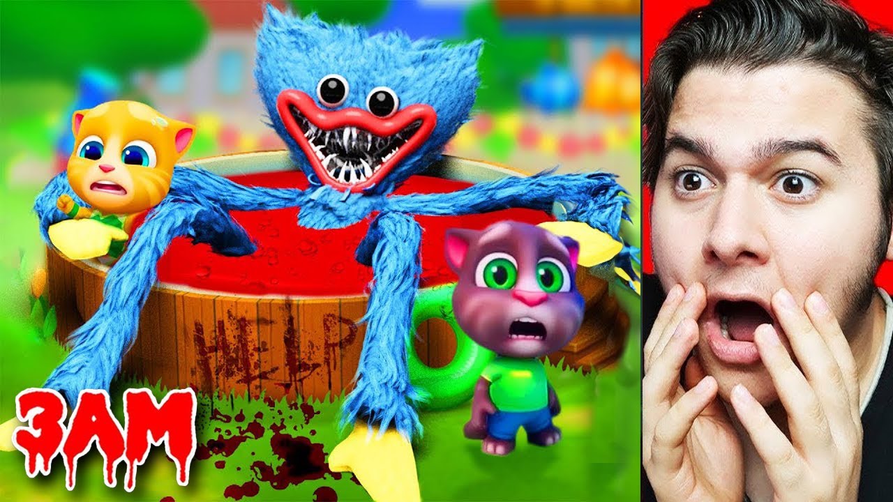 *HUGGY WUGGY GERİ DÖNDÜ* TOM VE ARKADAŞLARINI YEMEK İSTİYOR 🔪 TOM VE ANGELA AĞLIYOR (Tom Friends)