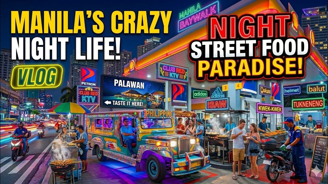 Manila Never Sleeps: 24 Hours of Chaos and Fun!