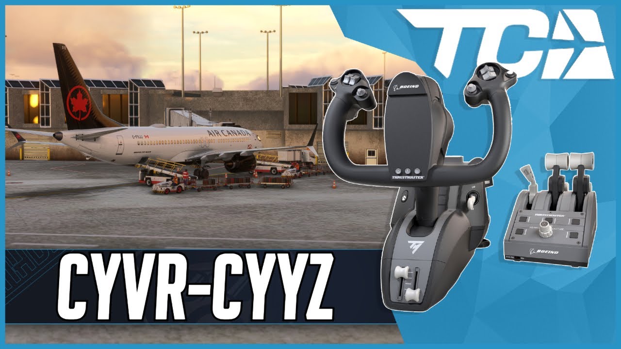 Best Boeing Yoke on the Market? | iFly MAX8 in MSFS2024 | Vancouver - Toronto | VATSIM