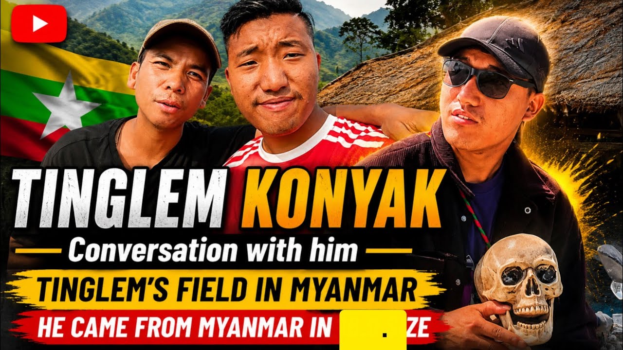 Tinglem's Field in Myanmar @tinglemkonyak2560 #conversation #interview 
