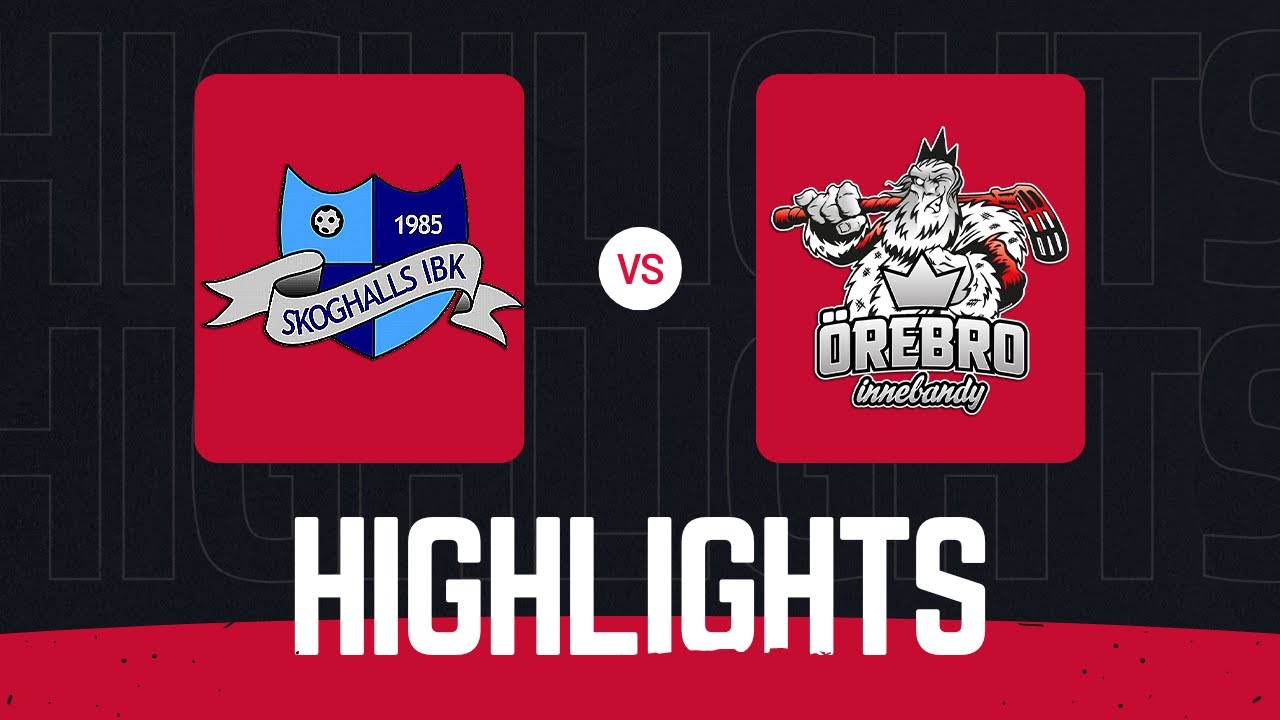 Highlights: Skoghalls IBK - IBF Örebro
