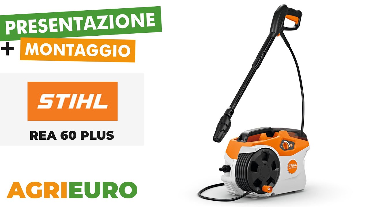 STIHL REA 60 PLUS - Idropulitrice a batteria 36V -  Presentazione e montaggio