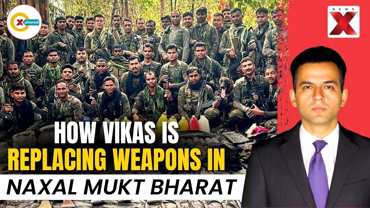 Modi's Plan For Maoist Infested Regions: How Vikas Is Replacing Weapons | Xplained By NewsX