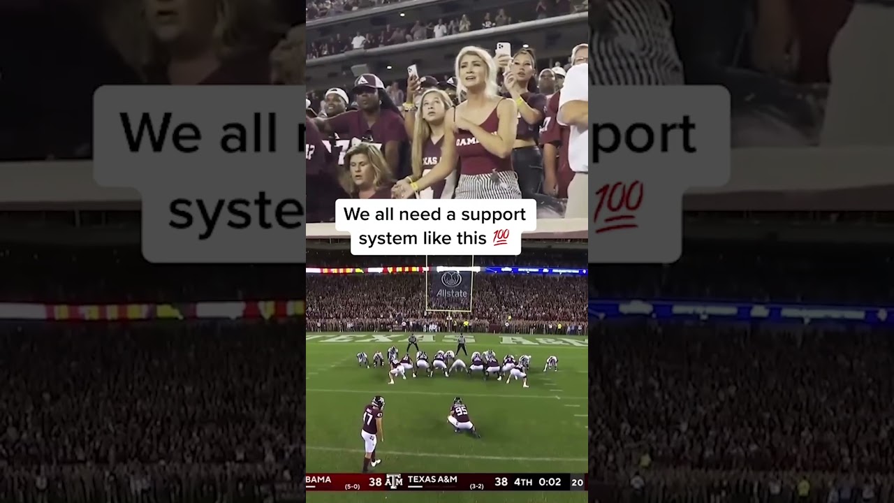 Seth Small's FAMILY were EVERYTHING during his game winning kick vs. Alabama ✊ #shorts