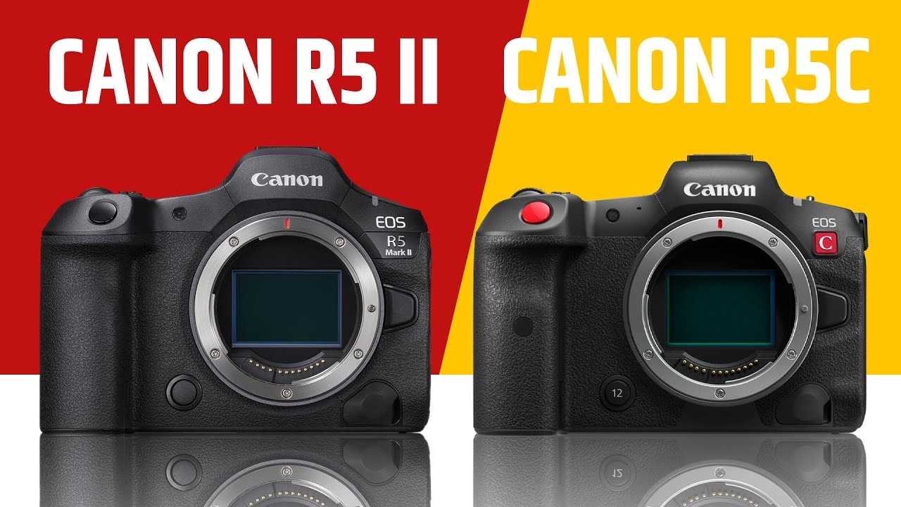 Canon EOS R5 Mark II vs Canon EOS R5C - EXPERIENCED Filmmaker Shares Flagship Battle Results!