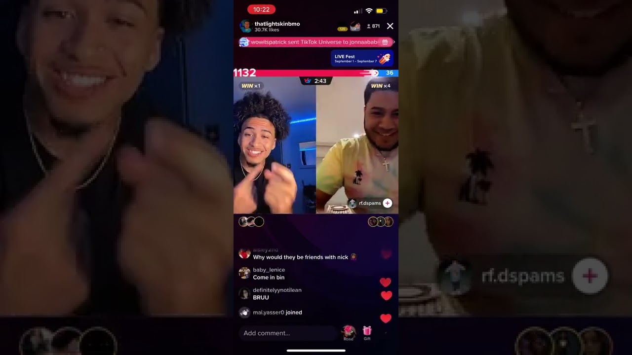 bmobuggout going live wit brittany kiana pt.1
