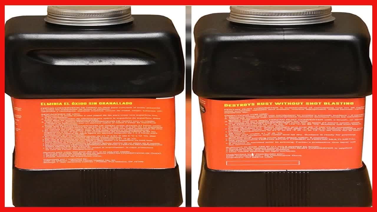 FERTAN Rust Converter For Stopping Corrosion And Creating A Paint Ready Surface