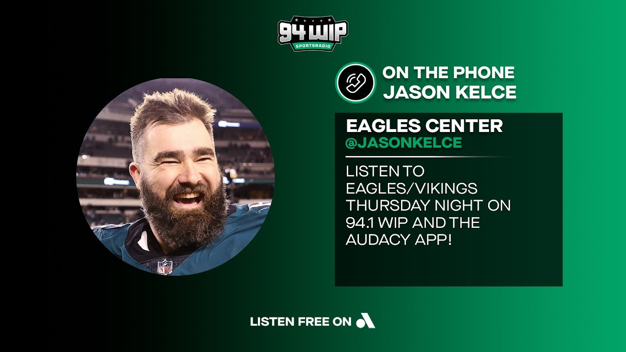 Jason Kelce joins the WIP Morning Show!