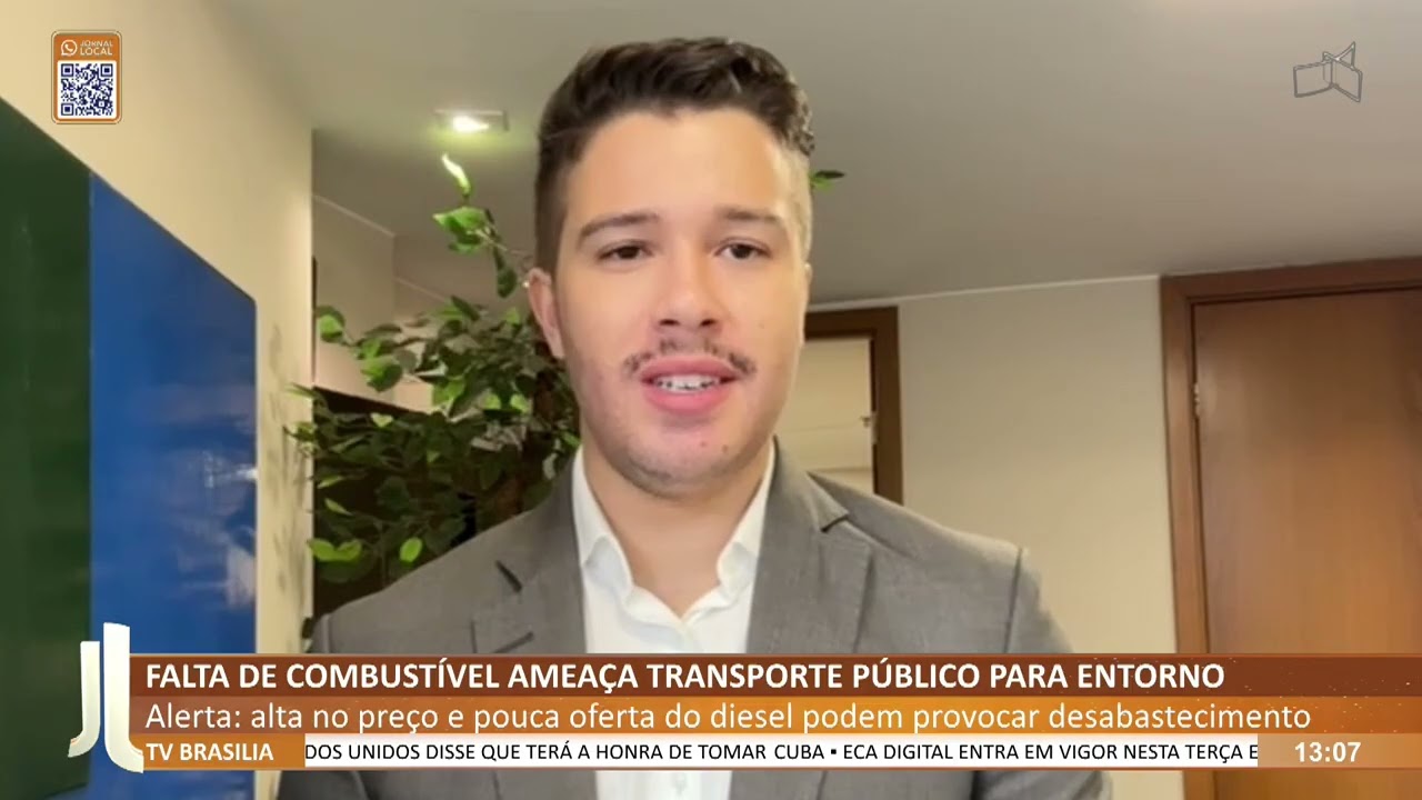 JL - Falta de combustível ameaça transporte público para entorno