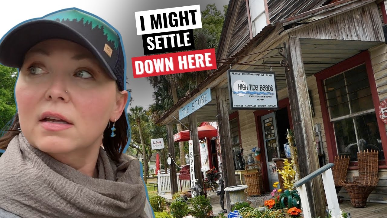 I Might Settle Down Here in BLUFFTON South Carolina (van life travel vlog)
