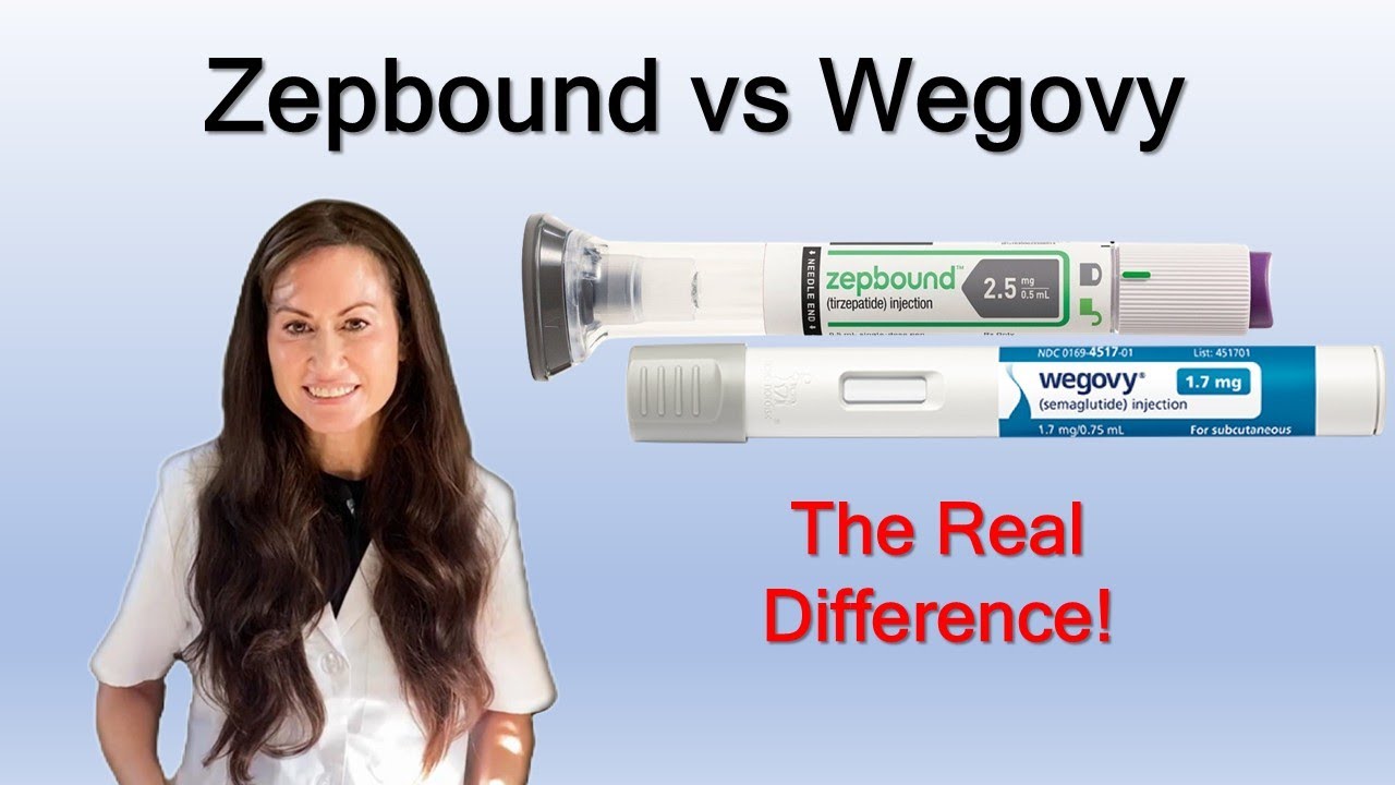 Wegovy против Zepbound для похудения! И как они работают...