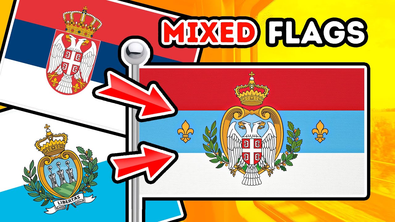 The Flying Flags are Mixed Up