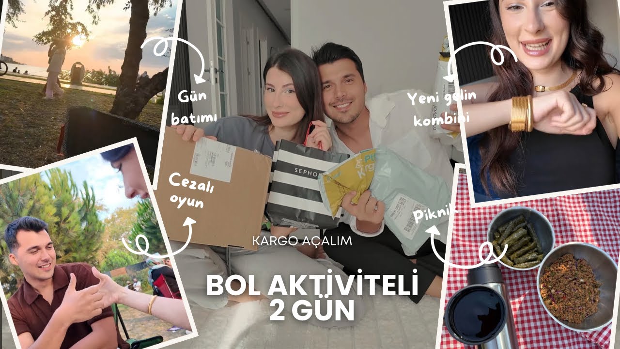 BİZİMLE 2 GÜN VLOG/ KARGO AÇMALI