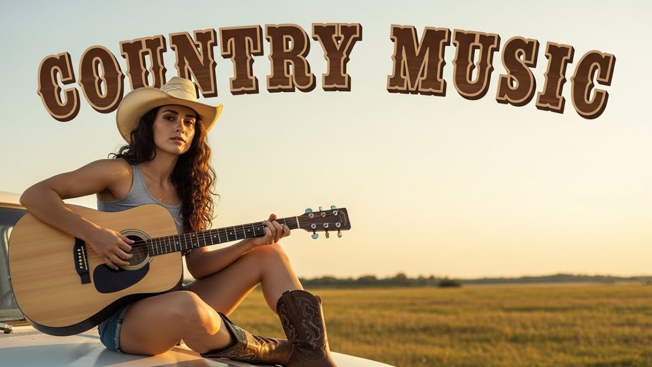 Country Sunset Relaxation | Soft Cowboy Ranch Love Songs Best Playlist