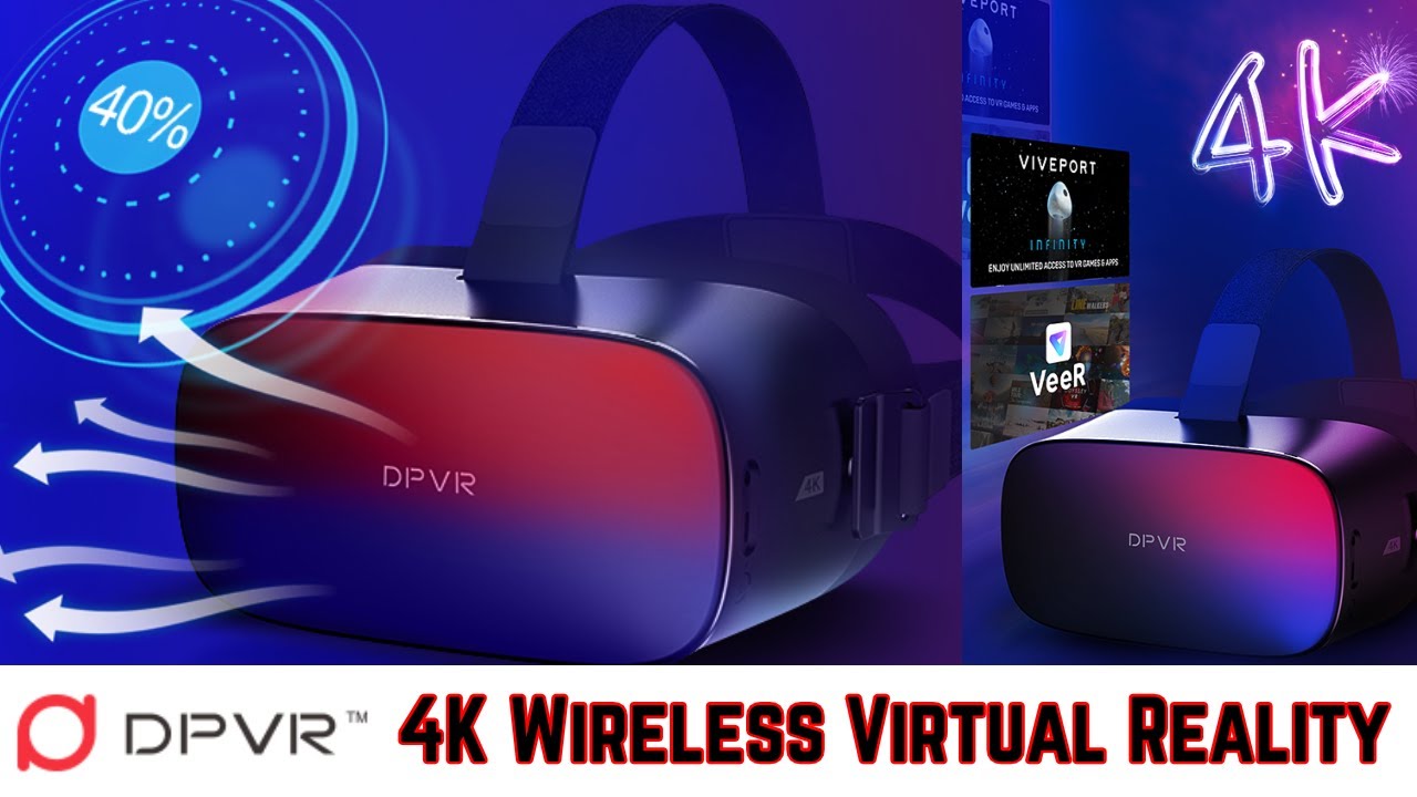 [ DPVR P1 Pro 4K ] Wireless 4K VR - Brille im Test
